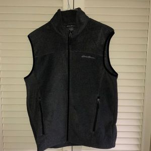 Eddie Bauer Full Zip-Up Fleece Vest